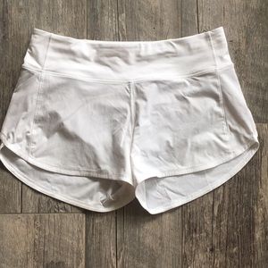 Lululemon speed up running shorts HR 4” size 8